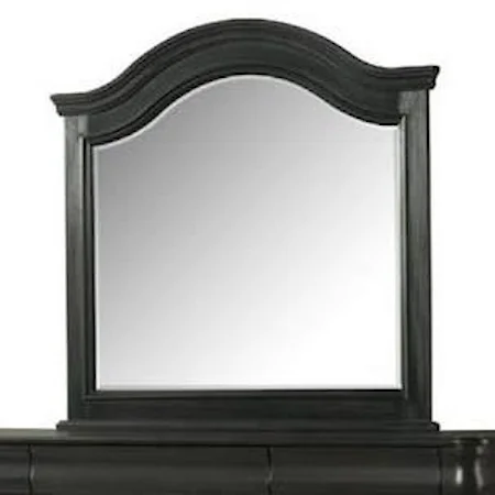Transitional Arched Landscape Mirror